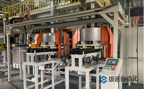 兩軸桁架機(jī)械手:用于左右拆剁上料